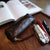 Premium Leder Bleistift etui Brehn