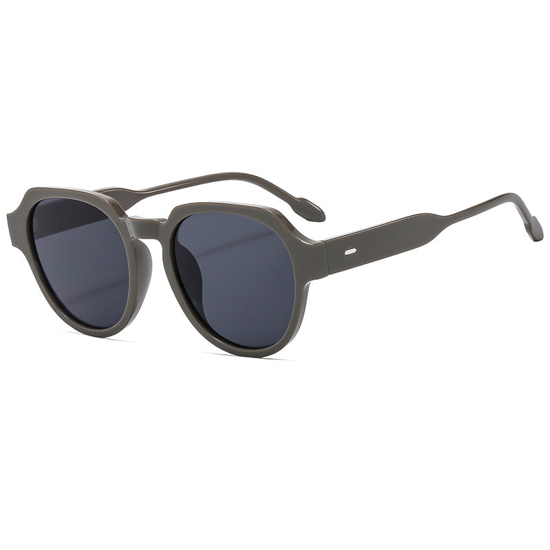 Damen Modische Sonnenbrille im modernen Oktagon-Design Brehn
