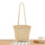 Handtasche Aus Handgefertigtem Naturgeflecht mit Robustem Tragegriff Brehn