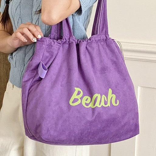 Stylische Strandtasche