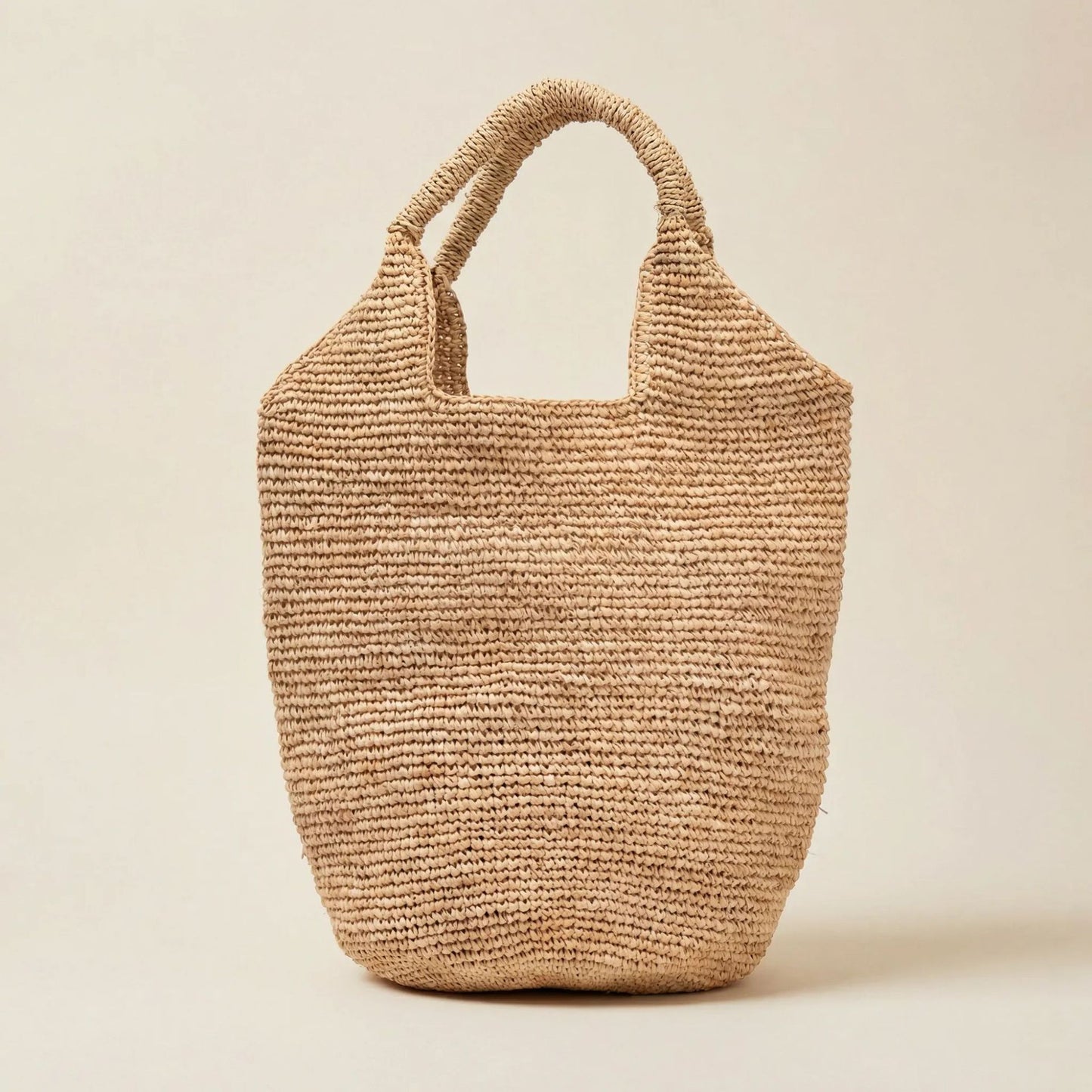 Handgefertigte Stroh-Tasche Brehn