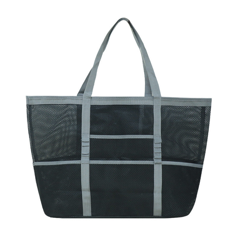 Geräumige Netz-Strandtasche Brehn