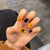Kreative Nagelkunst mit Halloween-Motiv Brehn