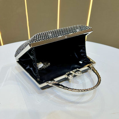 Kristallbesetzte Abendhandtasche