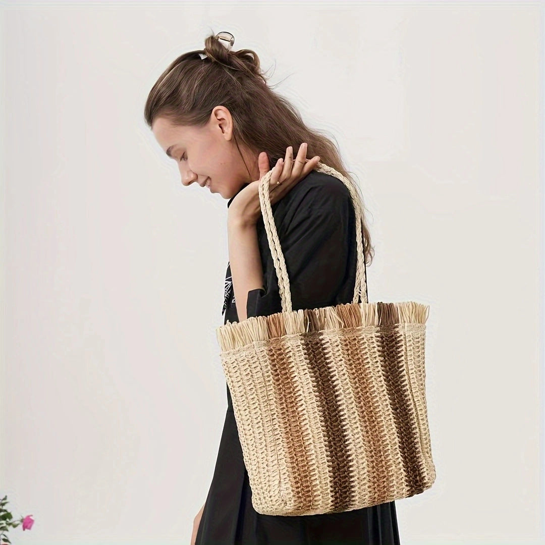 Handgefertigte Makramee Tote-Tasche Brehn