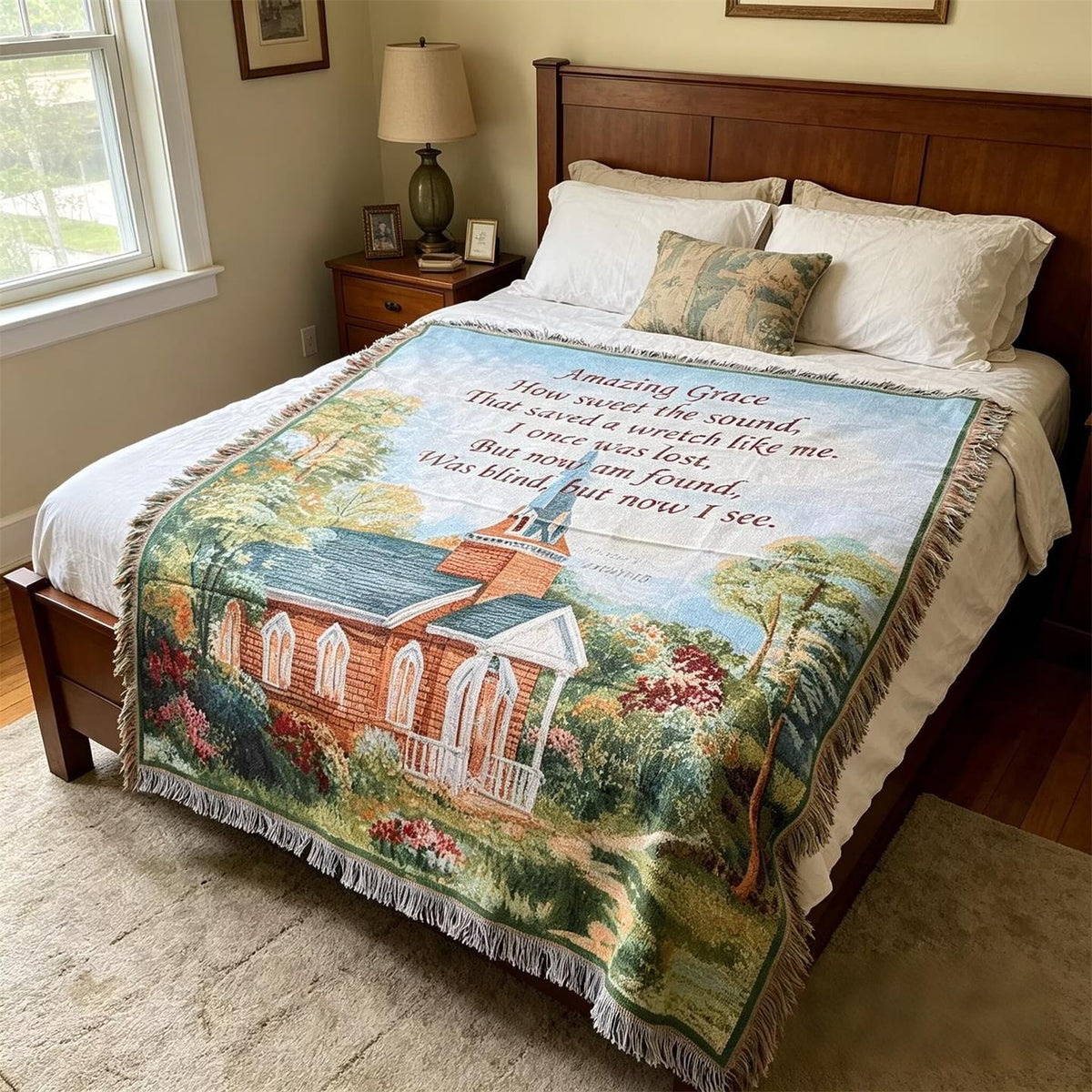 Inspirierende Wandteppich Wurfdecke