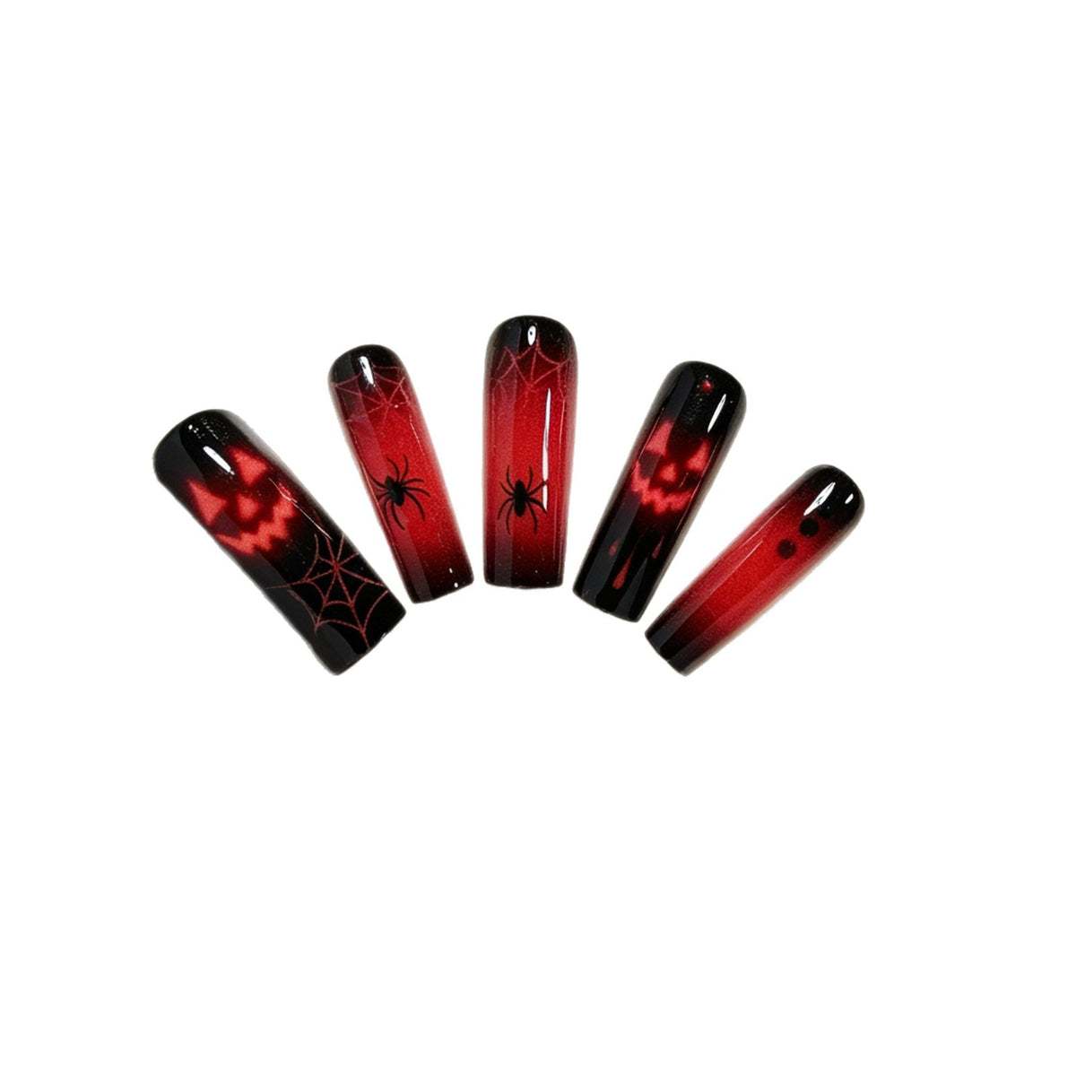 Spooky Themed Press-On Nagelkunst Brehn