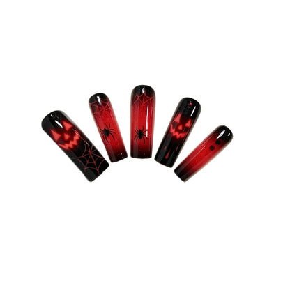 Spooky Themed Press-On Nagelkunst Brehn