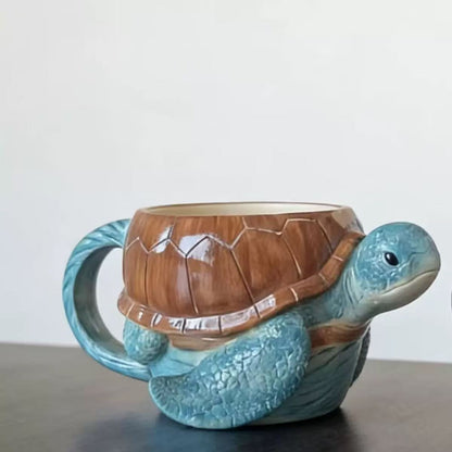 Kaffeetasse mit Schildkröten-Design Brehn