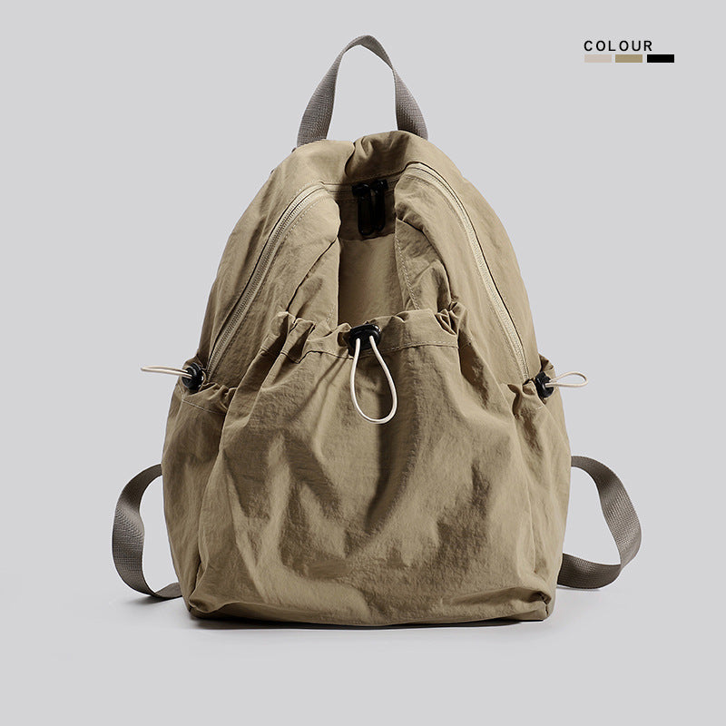 Leichter Multi-Taschen Kordelzug Rucksack Brehn