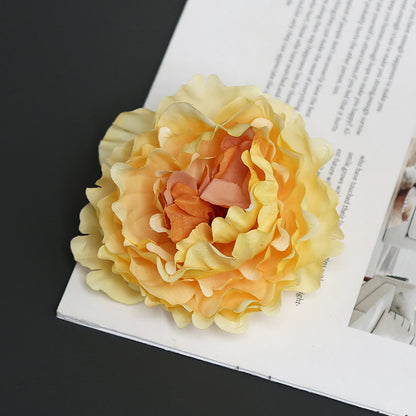 Dekorative Stoff Blumenbrosche