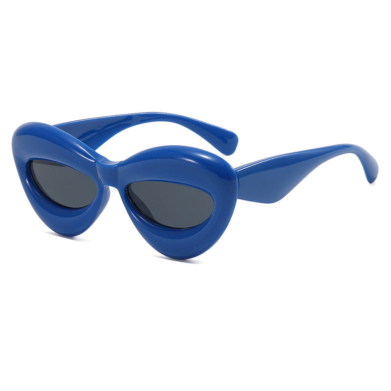 Damen kreative Designer-Sonnenbrille im Cat-Eye-Stil Brehn