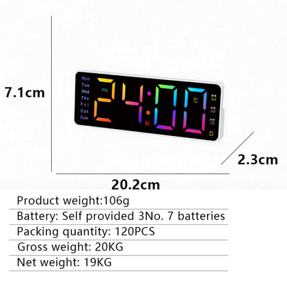 Digitaler Wanduhr Brehn