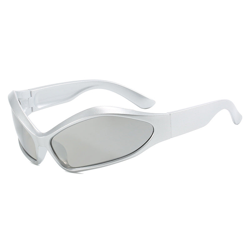 Damen Sportliche Sonnenbrille mit aerodynamischem Design Brehn