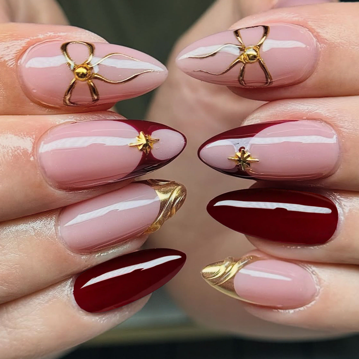 Premium Künstlerische Gel-Nagelverlängerungen Brehn