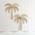 Wanddekoration im Palmendesign Brehn
