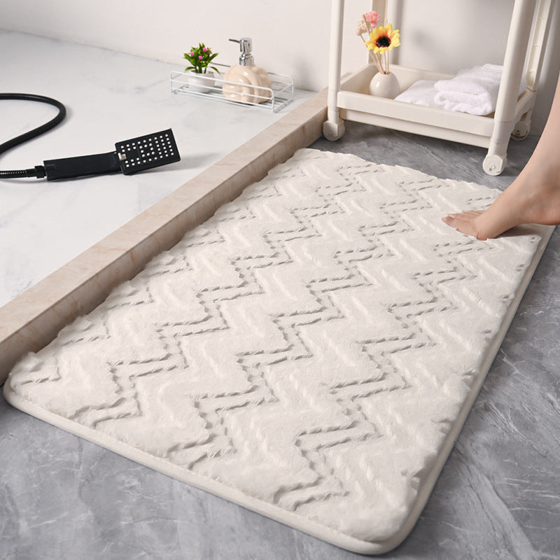 Chevron-Muster Memory Foam Badewannenmatte Brehn