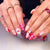 Künstlerisches Urlaubs-themed Press-On Nageldesign Brehn
