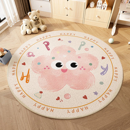 Verspielter Monster-Themen-Teppich