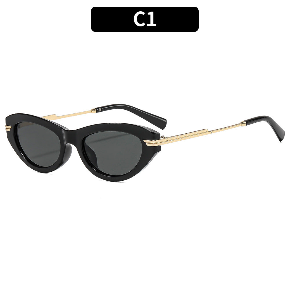Cat-Eye-Rahmen-Sonnenbrille