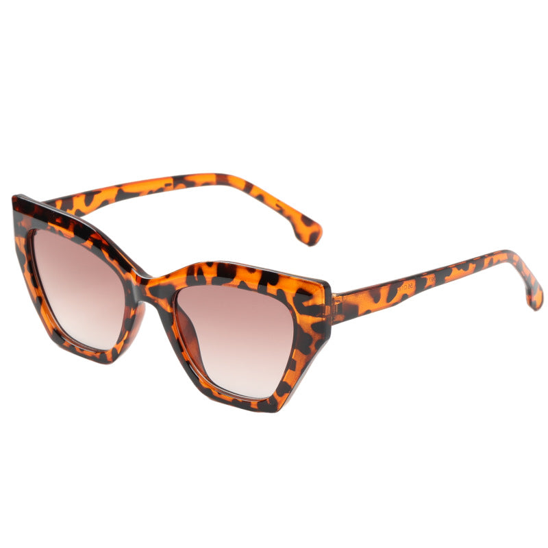 Damen Cat-Eye Sonnenbrille mit originellem Muster Brehn
