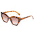 Damen Cat-Eye Sonnenbrille mit originellem Muster Brehn