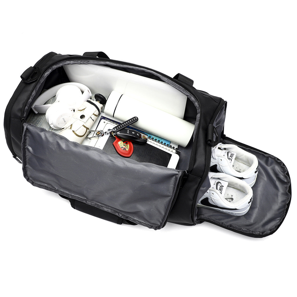 Herren Sport-Reisetasche mit herausnehmbaren Fächern Brehn