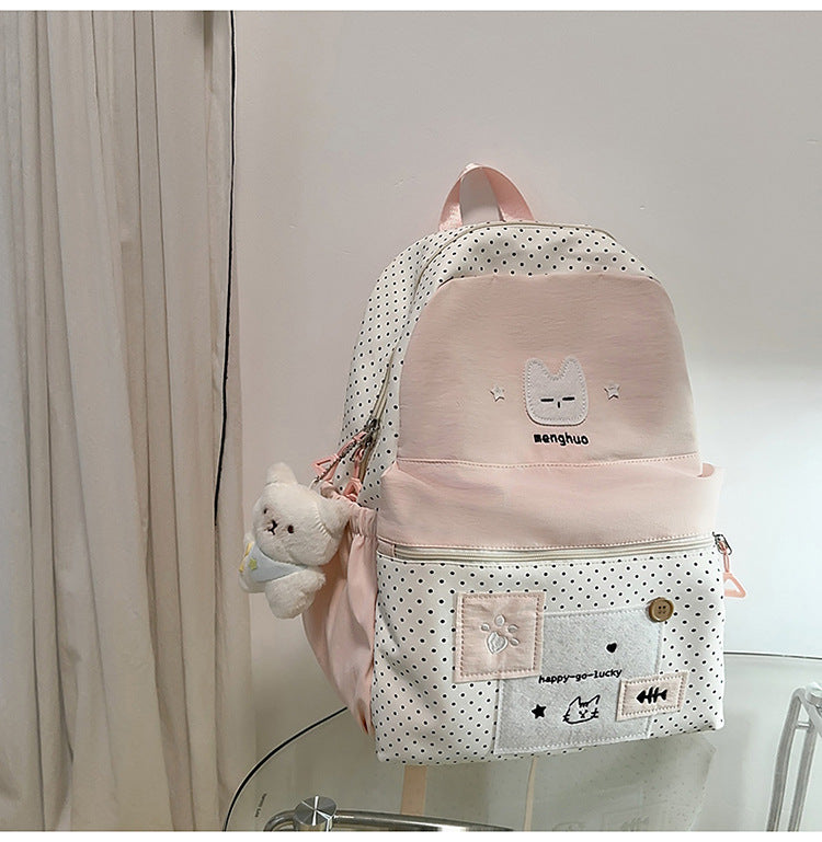 Niedlicher Charakter-Themen-Schulrucksack