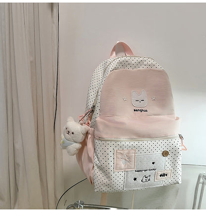 Niedlicher Charakter-Themen-Schulrucksack