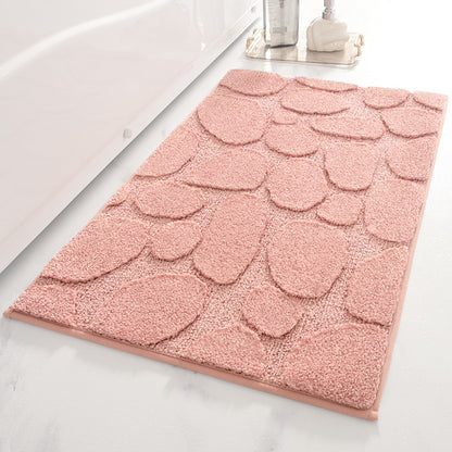 Moderne geometrische Badematte Brehn