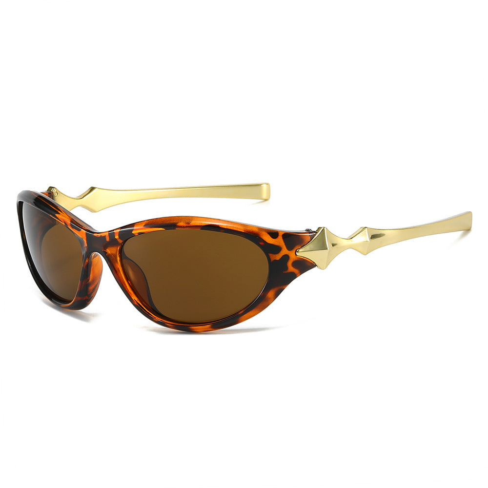 Modisch Inspirierte Vintage-Cat-Eye-Sonnenbrille Brehn