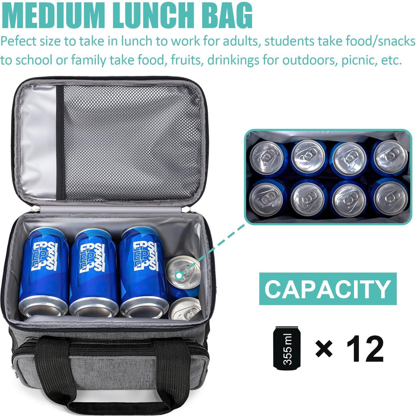 Isolierte Lunchbox Brehn