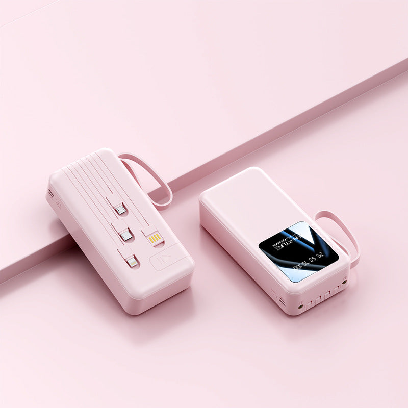 Tragbare Powerbank mit intelligenter Energieanzeige und mehreren USB-Anschlüssen Brehn