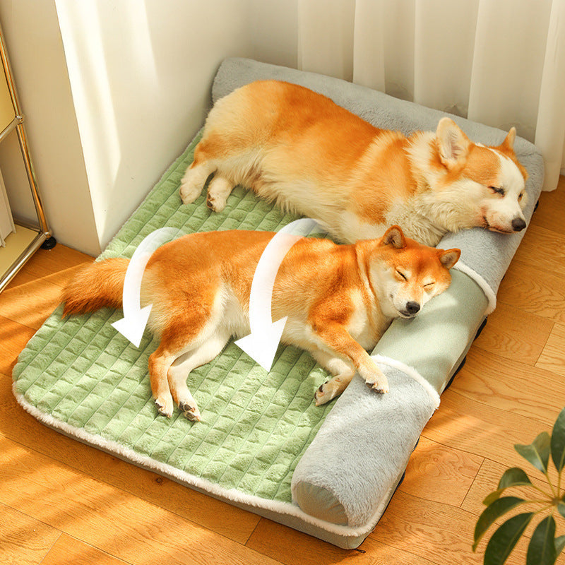 Orthopädisches Dual-Layer Hundebett