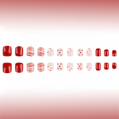 Herz-Themen Nagelkunst Brehn