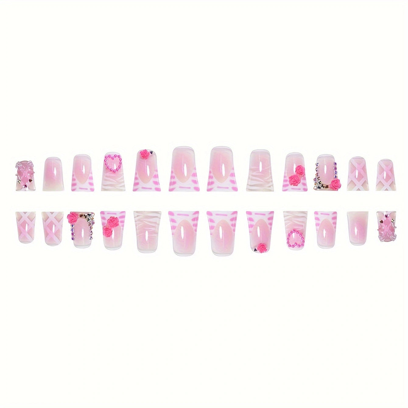3D Floral Nail Art Set Brehn