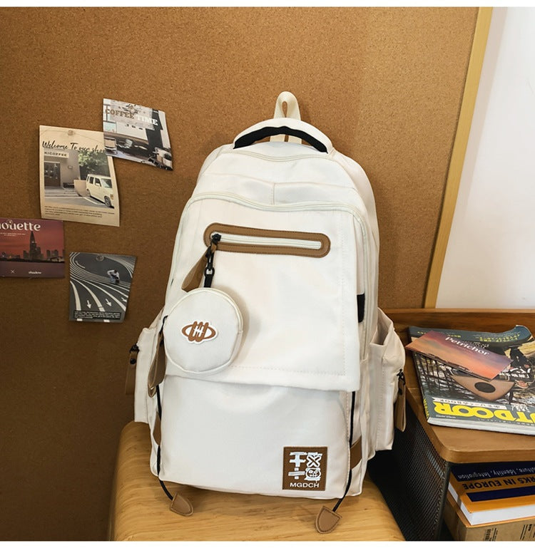 Multi-Taschen Funktionaler Schulrucksack