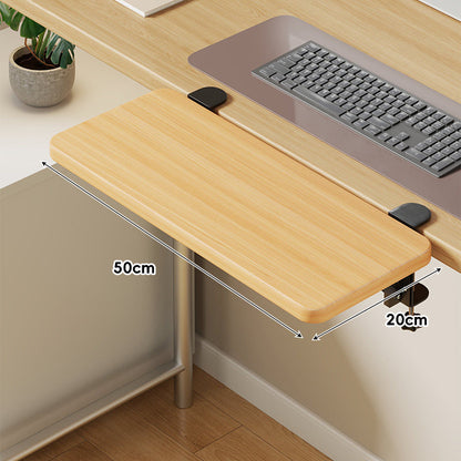 Unter-Tisch Gleitschienen-Tastaturablage und Schreibtischverlängerung mit sanfter Gleitmontage