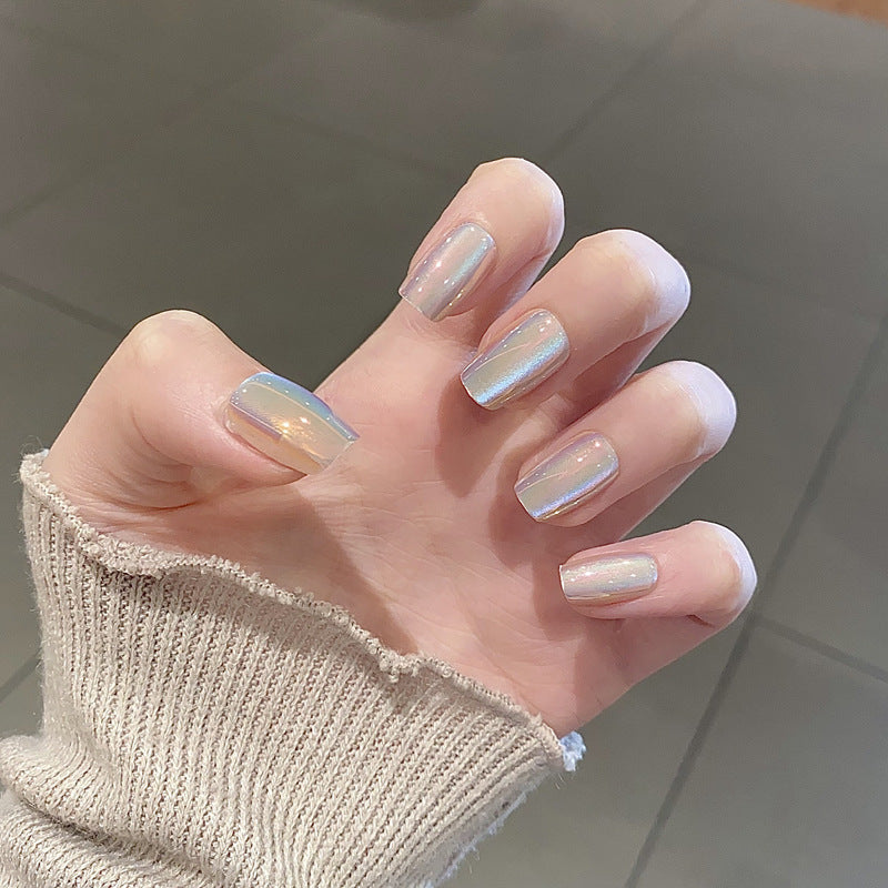 Thematische Nagelkunst Press-On Nägel mit süßen Charakter- und Schleifendesigns Brehn