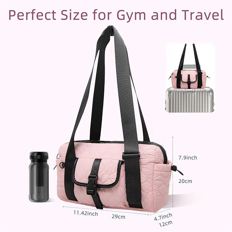 Multifunktionale Schultertasche mit Strukturiertem Design Brehn