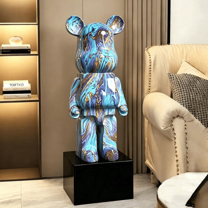 Künstlerische Bärenfigur für die Innenraum-Dekoration