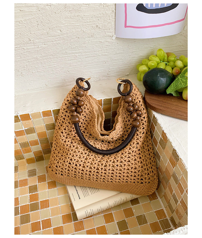 Handgefertigte Stricktasche Brehn