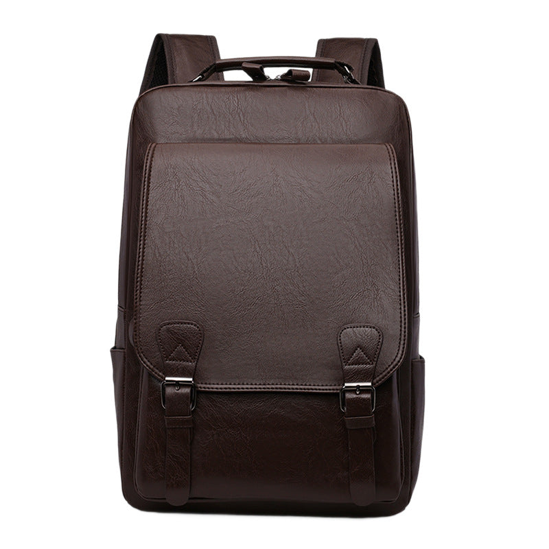 Stylischer Leder-Rucksack Brehn