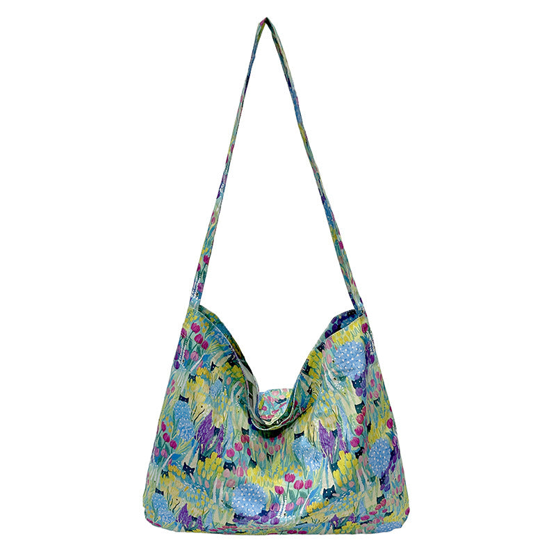WoBlumenmuster Hobo Handtasche Brehn