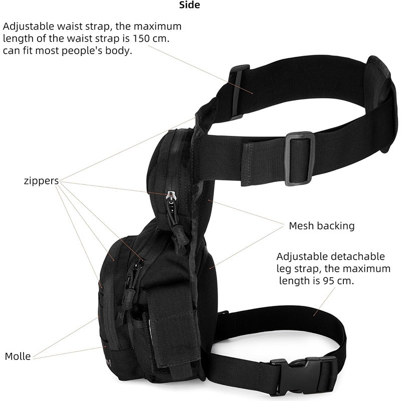 Taktische Umhängetasche mit Ergonomischem Design Brehn