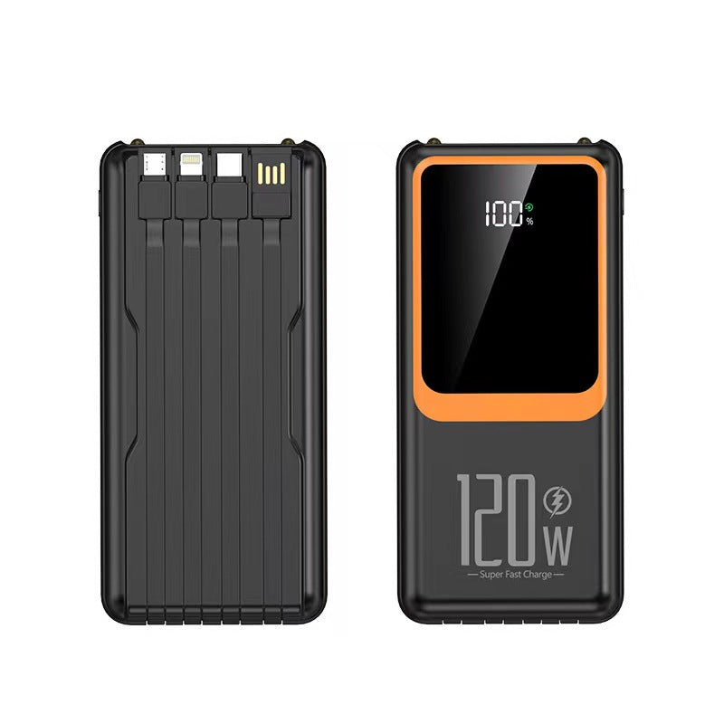 Hochleistungs-Powerbank mit Display und Schnellladefunktion Brehn