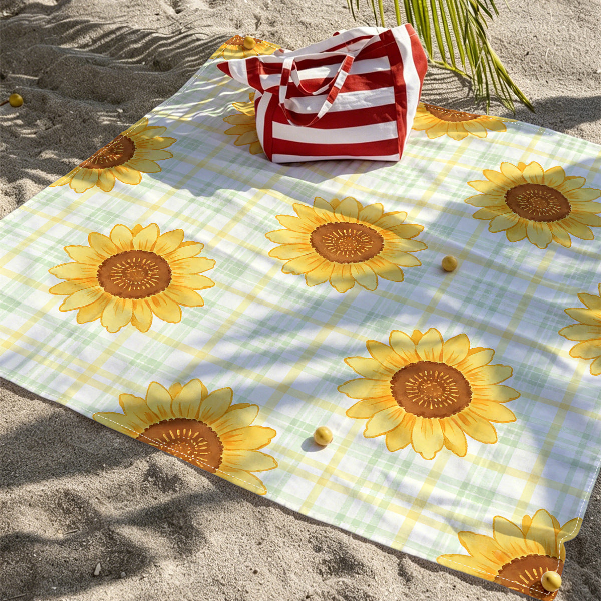 Mandala Design Strandmatte Brehn