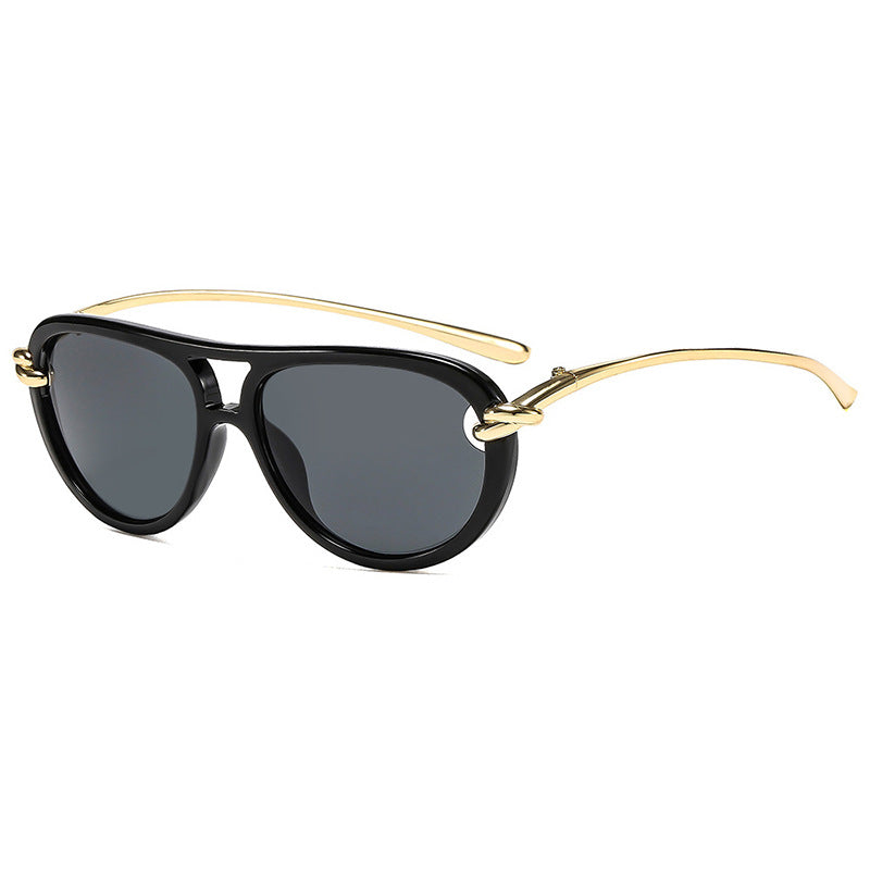 Damen Retro-Sonnenbrille mit elegantem Rahmen und polarisierten Gläsern Brehn