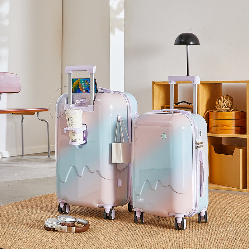 Smart Travel Suitcase mit integrierter Ladestation Brehn