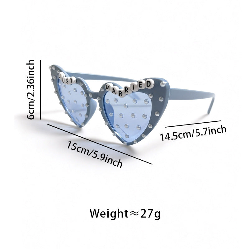 Neuheit Herzförmige Sonnenbrille Brehn